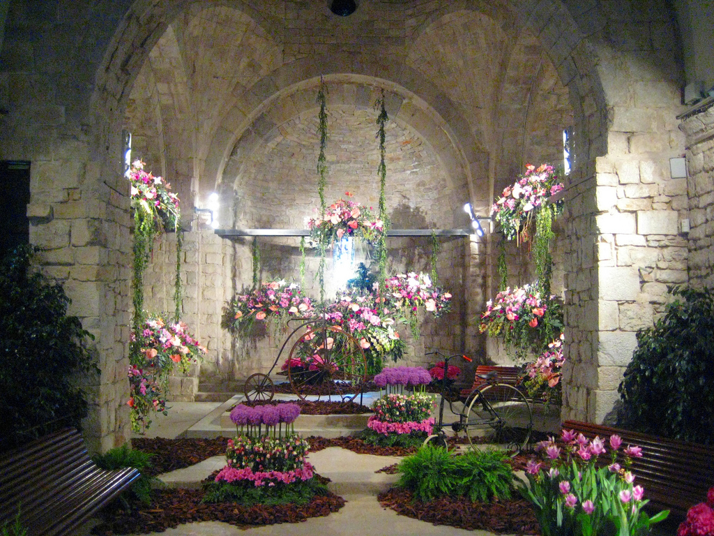 Interior Banys Arabs per Girona Temps de Flors