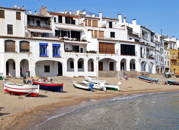 Calella de Palafrugell in the Costa Brava